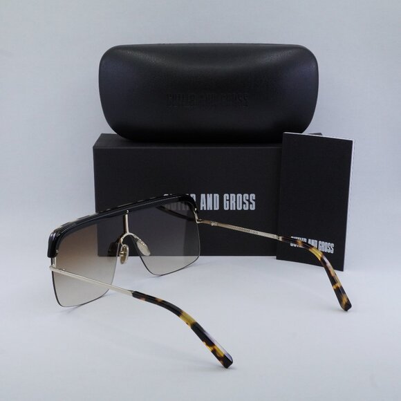 Final Price! Cutler and Gross CG1328S 001 Black Camo/Brown Sunglasses - Picture 8 of 8